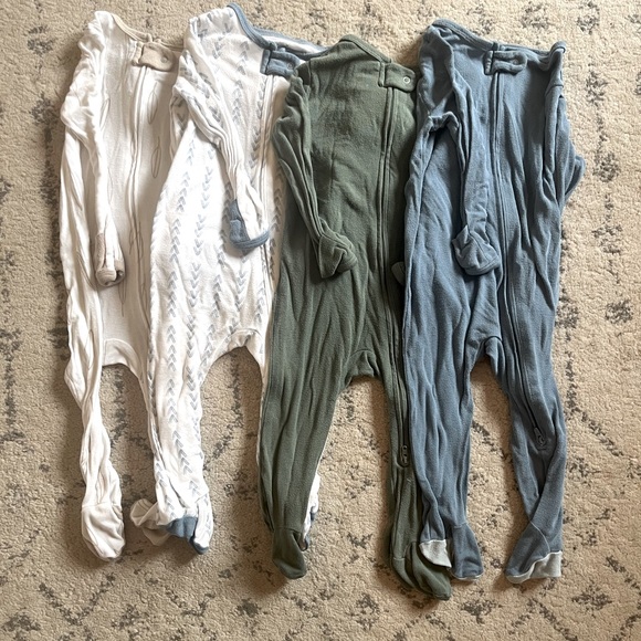 cloud island Other - 6-9 month footie onesie bundle light weight baby boy